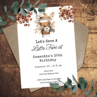 Latte Fun Coffee 30th Adult Birthday