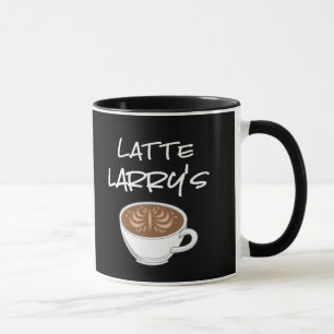 Latte Larry's Funny Coffee Mug