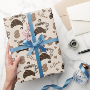Latte Love Delight Wrapping Paper