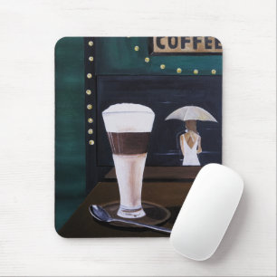 Latte Macchiato Painting by Alfred Fox Mouse Mat
