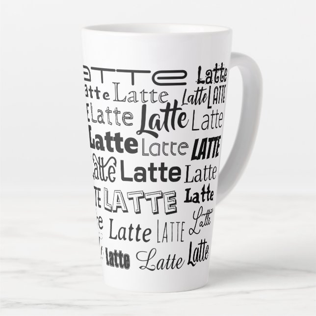 Latte Mug (Right Angle)