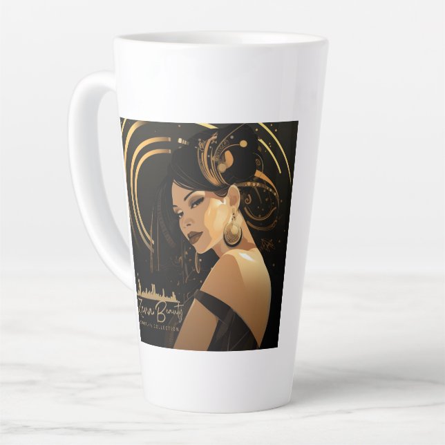 Latte Mug (Left Angle)