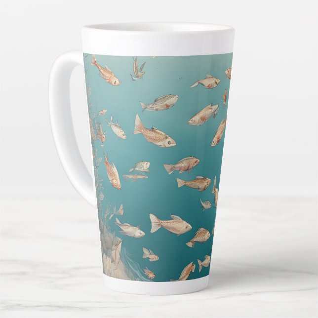 Latte Mug (Left Angle)