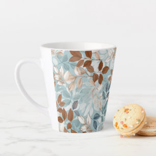 Latte Mug Autumn Leaves