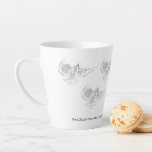 Latte Mug  : Doves