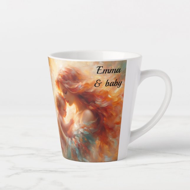 Latte Mug for mother  (Right)