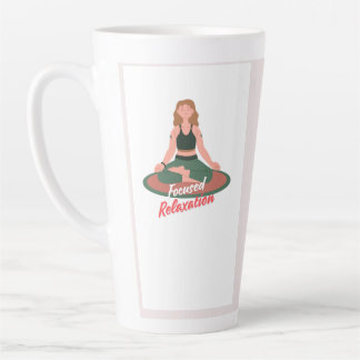 Latte Mug for Yoga Lovers.