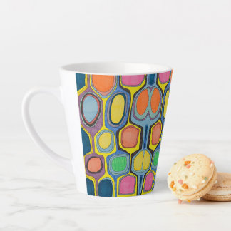 LATTE MUG "GEO COLOR
