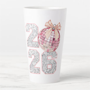 Latte Mug-Happy New Year 2026 Mug