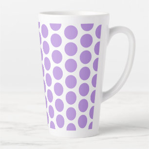 Latte Mug-Polka Dots Latte Mug