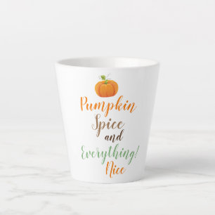 Latte Mug-Pumpkin Spice Mug
