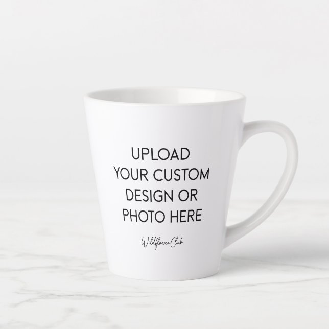 Latte Mug short 12oz. (Right)