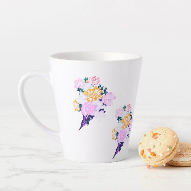 Latte Mug : Spring Flowers (In Situ)