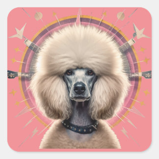 Latte Mug Square Sticker