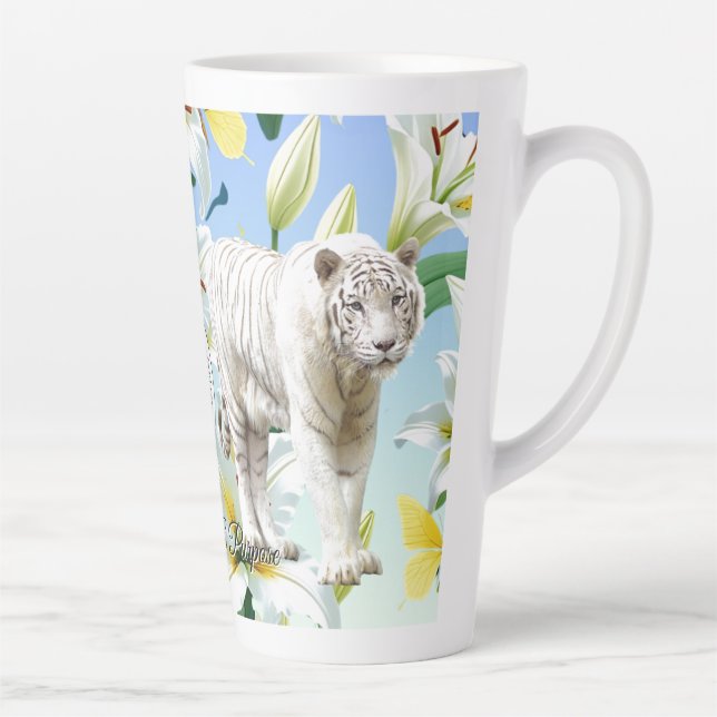 Latte Mug Tiger (Right)