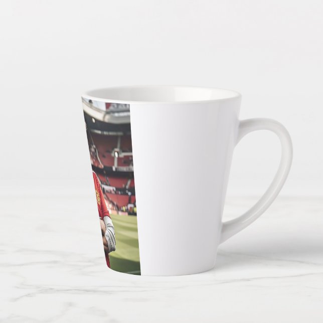 Latte Mug trump manchaster (Right)