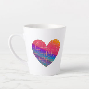 Latte Pun (Mug) Our Heart Head Mug