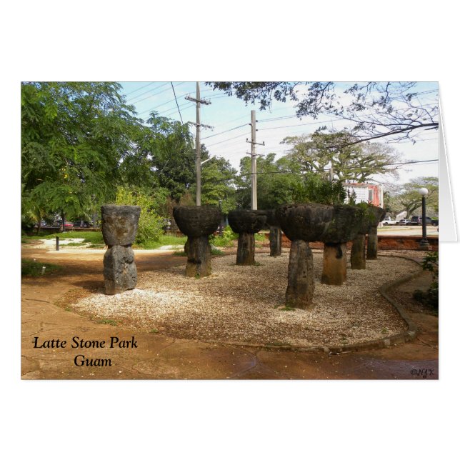 Latte Stone Park Guam (Front Horizontal)