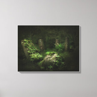 Latte Stones Overturned Tasa Jinapsan Way Canvas Print