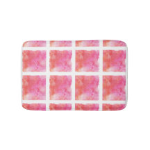 Lattice and Marble Effect Pink and Orange