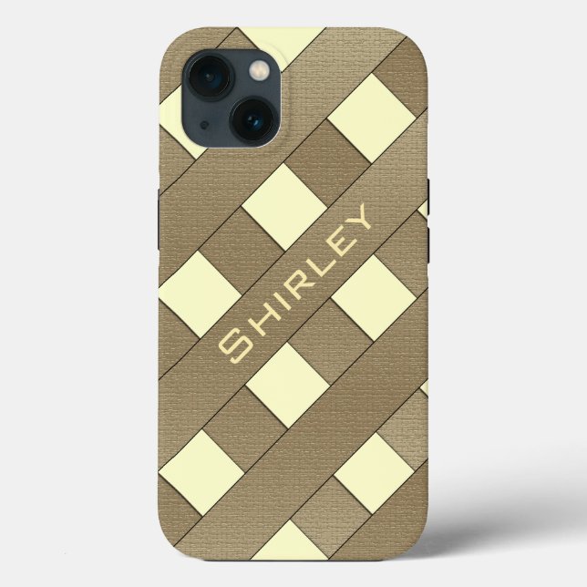 Lattice Fence by Shirley Taylor Case-Mate iPhone Case (Back)