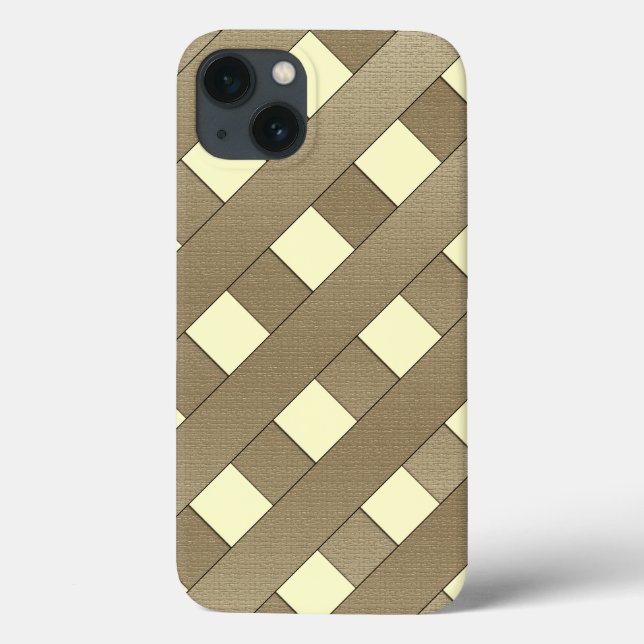 Lattice Fence by Shirley Taylor Case-Mate iPhone Case (Back)