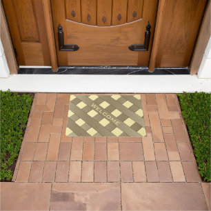 Lattice Fence by Shirley Taylor Doormat