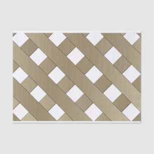 Lattice Fence Tissue Paper