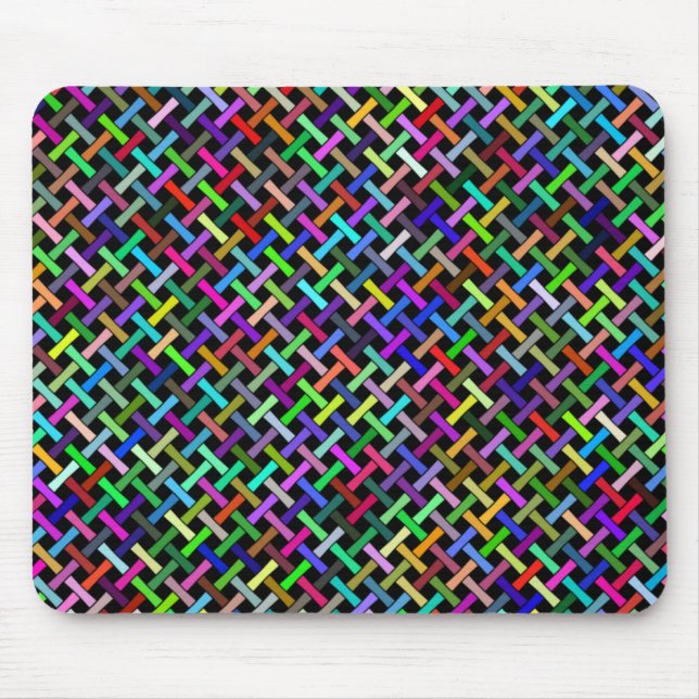 Lattice Pattern Mouse Mat (Front)