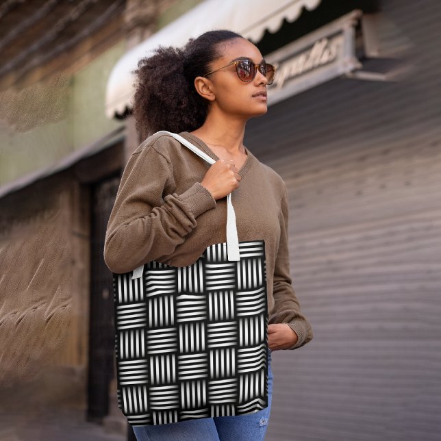 Lattice Pattern Tote Bag (Creator Uploaded)