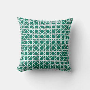 Lattice Print Cushion
