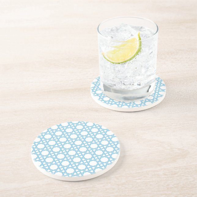 Lattice Print Design Coaster (Side)