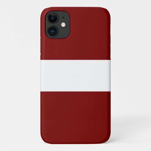 Latvia Case-Mate iPhone Case (Back)