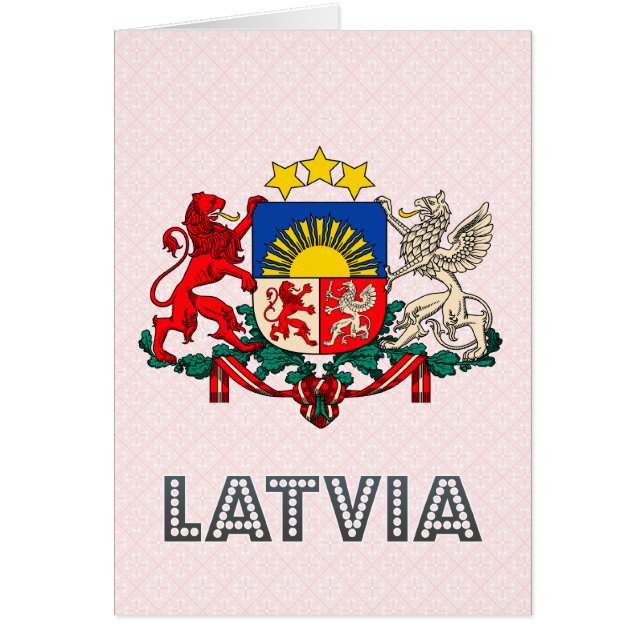 Latvia Coat of Arms (Front)
