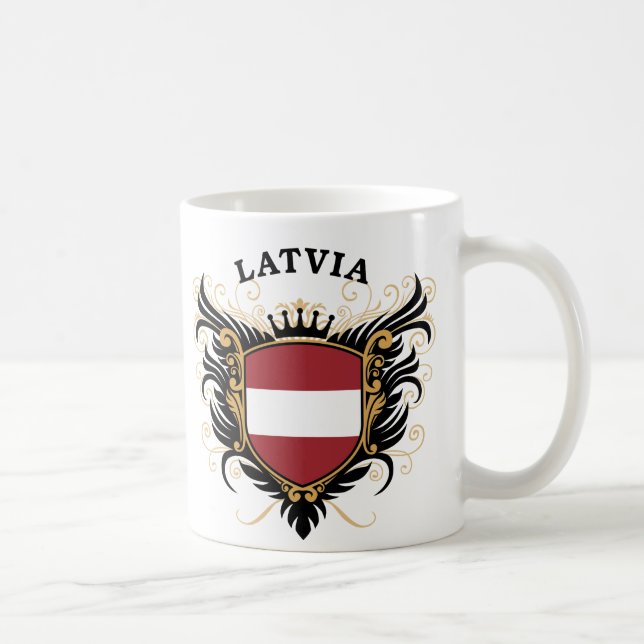 Latvia Coffee Mug (Right)