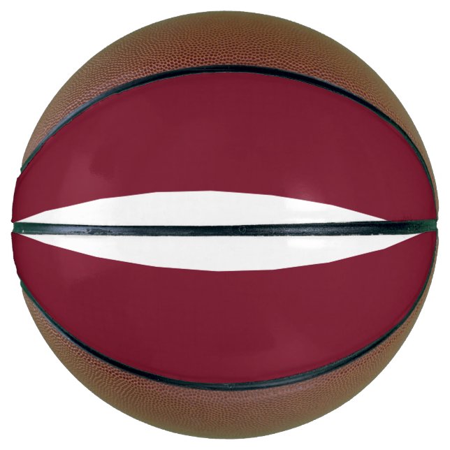 Latvia flag basketball (Front)
