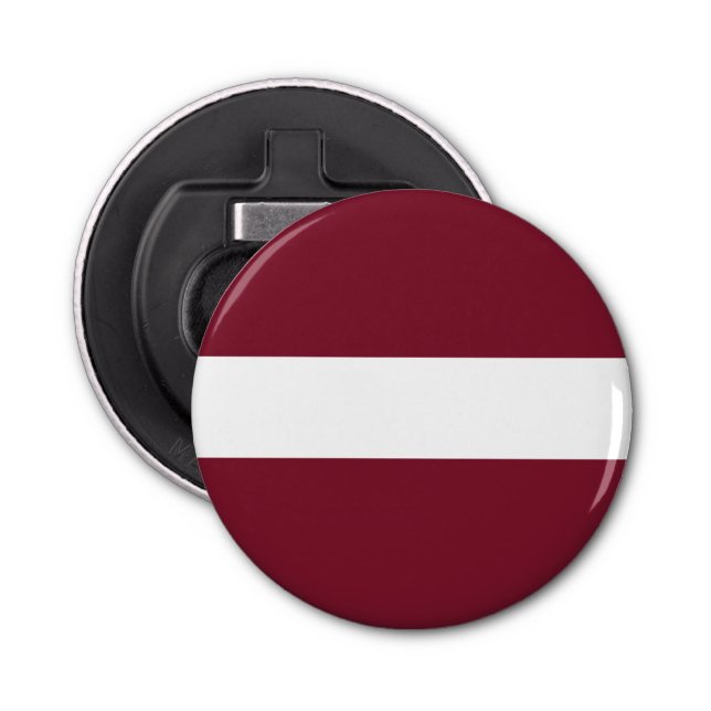 Latvia flag bottle opener (Front)