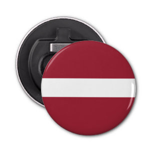 Latvia Flag Bottle Opener