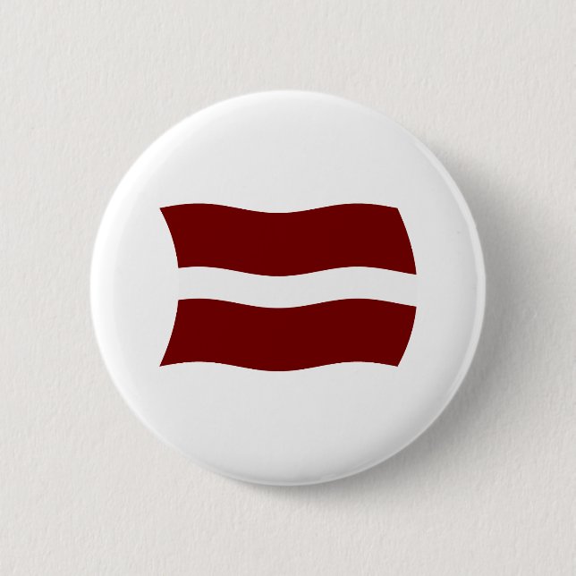 Latvia Flag Button (Front)
