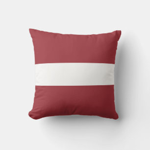 Latvia Flag Cushion