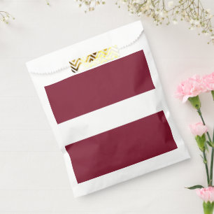 Latvia flag favour bags
