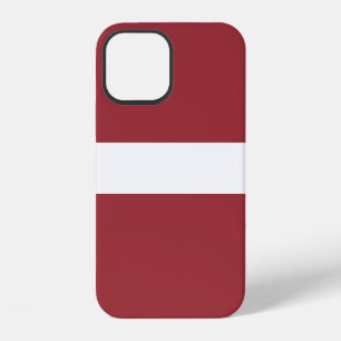 Latvia Flag iPhone 12 Case