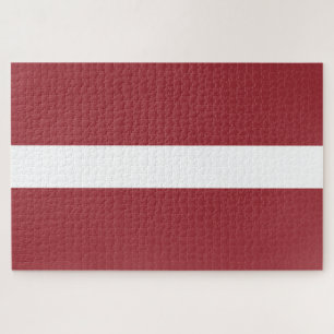 Latvia Flag Jigsaw Puzzle
