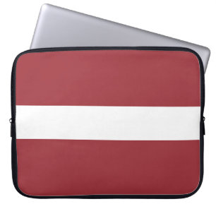 Latvia Flag Laptop Sleeve