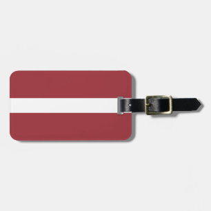 Latvia Flag Luggage Tag