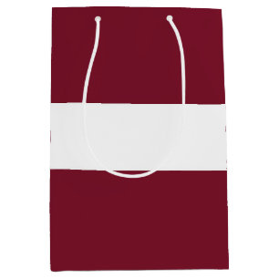 Latvia flag medium gift bag