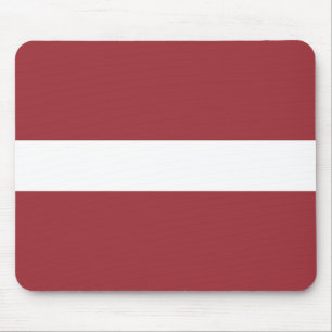 Latvia Flag Mouse Mat