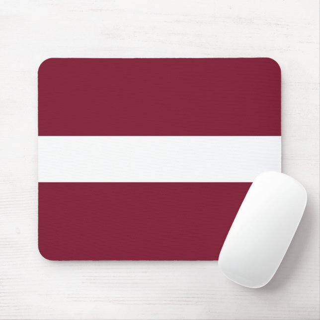 Latvia flag mouse mat (With Mouse)