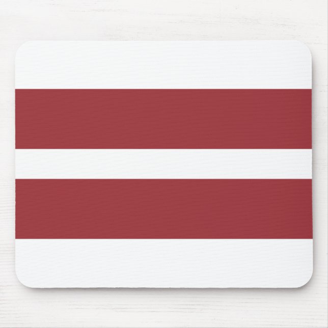 Latvia Flag Mouse Mat (Front)