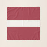 Latvia Flag Scarf<br><div class="desc">Patriotic flag of Latvia.</div>